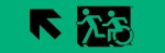 Accessible Exit Sign Project Running Man Wheelchair Wheelie Man Symbol Accessible Means of Egress Icon Exit Sign 16