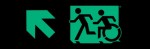 Accessible Exit Sign Project Running Man Wheelchair Wheelie Man Symbol Accessible Means of Egress Icon Exit Sign 18