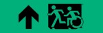 Accessible Exit Sign Project Running Man Wheelchair Wheelie Man Symbol Accessible Means of Egress Icon Exit Sign 25