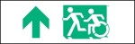 Accessible Exit Sign Project Running Man Wheelchair Wheelie Man Symbol Accessible Means of Egress Icon Exit Sign 26