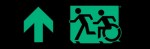 Accessible Exit Sign Project Running Man Wheelchair Wheelie Man Symbol Accessible Means of Egress Icon Exit Sign 27