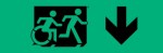 Accessible Exit Sign Project Running Man Wheelchair Wheelie Man Symbol Accessible Means of Egress Icon Exit Sign 37