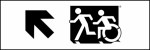 Accessible Exit Sign Project Running Man Wheelchair Wheelie Man Symbol Accessible Means of Egress Icon Exit Sign 56
