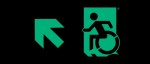 Accessible Exit Sign Project Wheelchair Wheelie Man Symbol Accessible Means of Egress Icon Exit Sign 17