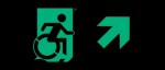 Accessible Exit Sign Project Wheelchair Wheelie Man Symbol Accessible Means of Egress Icon Exit Sign 35