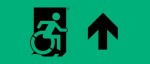 Accessible Exit Sign Project Wheelchair Wheelie Man Symbol Accessible Means of Egress Icon Exit Sign 43