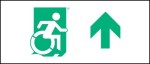 Accessible Exit Sign Project Wheelchair Wheelie Man Symbol Accessible Means of Egress Icon Exit Sign 45