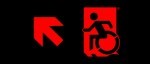 Accessible Exit Sign Project Wheelchair Wheelie Man Symbol Accessible Means of Egress Icon Exit Sign 57