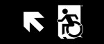 Accessible Exit Sign Project Wheelchair Wheelie Man Symbol Accessible Means of Egress Icon Exit Sign 59
