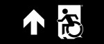 Accessible Exit Sign Project Wheelchair Wheelie Man Symbol Accessible Means of Egress Icon Exit Sign 77