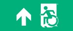 Accessible Exit Sign Project Wheelchair Wheelie Man Symbol Accessible Means of Egress Icon Exit Sign 8