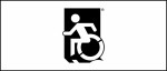 Accessible Exit Sign Project Wheelchair Wheelie Man Symbol Accessible Means of Egress Icon Exit Sign 80