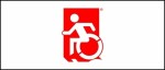 Accessible Exit Sign Project Wheelchair Wheelie Man Symbol Accessible Means of Egress Icon Exit Sign 82