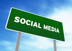 Social Media Road Sign