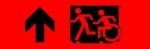 Accessible Exit Sign Project Running Man Wheelchair Wheelie Man Symbol Accessible Means of Egress Icon Exit Sign 73