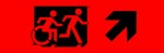 Accessible Exit Sign Project Running Man Wheelchair Wheelie Man Symbol Accessible Means of Egress Icon Exit Sign 91