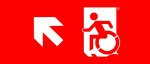 Accessible Exit Sign Project Wheelchair Wheelie Man Symbol Accessible Means of Egress Icon Exit Sign 60
