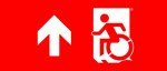 Accessible Exit Sign Project Wheelchair Wheelie Man Symbol Accessible Means of Egress Icon Exit Sign 78