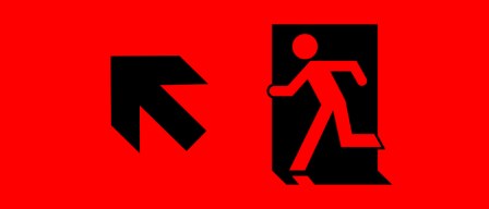 Accessible Exit Sign Project Running Man Exit Sign 12