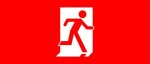 Accessible Exit Sign Project Running Man Exit Sign 120