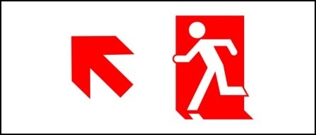 Accessible Exit Sign Project Running Man Exit Sign 17