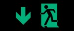 Accessible Exit Sign Project Running Man Exit Sign 24