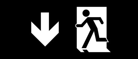 Accessible Exit Sign Project Running Man Exit Sign 28
