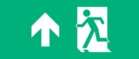 Accessible Exit Sign Project Running Man Exit Sign 49