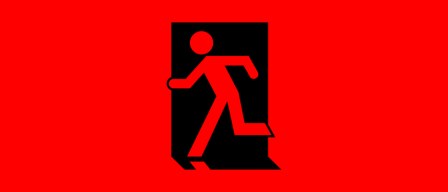 Accessible Exit Sign Project Running Man Exit Sign 52