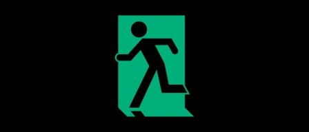 Accessible Exit Sign Project Running Man Exit Sign 54