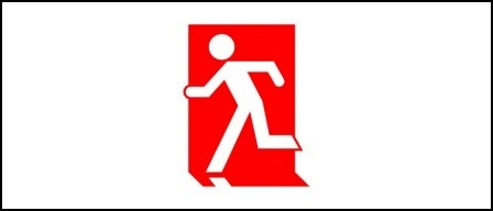Accessible Exit Sign Project Running Man Exit Sign 57