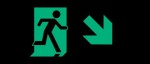 Accessible Exit Sign Project Running Man Exit Sign 64