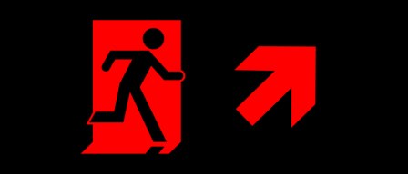 Accessible Exit Sign Project Running Man Exit Sign 76