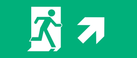 Accessible Exit Sign Project Running Man Exit Sign 79