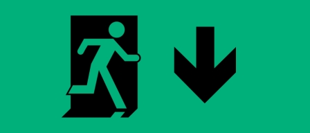 Accessible Exit Sign Project Running Man Exit Sign 81
