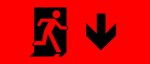 Accessible Exit Sign Project Running Man Exit Sign 82