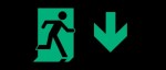 Accessible Exit Sign Project Running Man Exit Sign 84