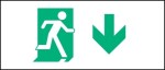 Accessible Exit Sign Project Running Man Exit Sign 85