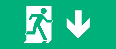 Accessible Exit Sign Project Running Man Exit Sign 89