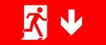 Accessible Exit Sign Project Running Man Exit Sign 90