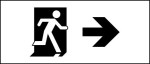 Accessible Exit Sign Project Running Man Exit Sign 93