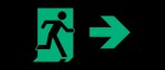 Accessible Exit Sign Project Running Man Exit Sign 94