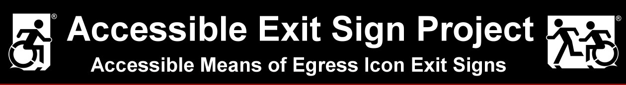 Accessible Exit Sign Project