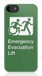 Accessible Exit Sign Project Wheelchair Wheelie Running Man Symbol Means of Egress Icon Disability Emergency Evacuation Fire Safety Lift Elevator iPhone Case&nbsp;10