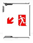 Running Man Fire Safety Exit Sign Emergency Evacuation Apple iPad Tablet Case&nbsp;104