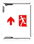 Running Man Fire Safety Exit Sign Emergency Evacuation Apple iPad Tablet Case&nbsp;108