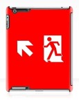 Running Man Fire Safety Exit Sign Emergency Evacuation Apple iPad Tablet Case&nbsp;137
