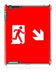 Running Man Fire Safety Exit Sign Emergency Evacuation Apple iPad Tablet Case&nbsp;145