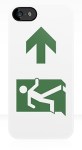 Running Man Fire Safety Exit Sign Emergency Evacuation Apple iPhone 5 Mobile Phone Case&nbsp;83