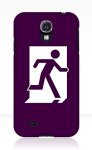 Running Man Fire Safety Exit Sign Emergency Evacuation Samsung Galaxy Mobile Phone Case&nbsp;96
